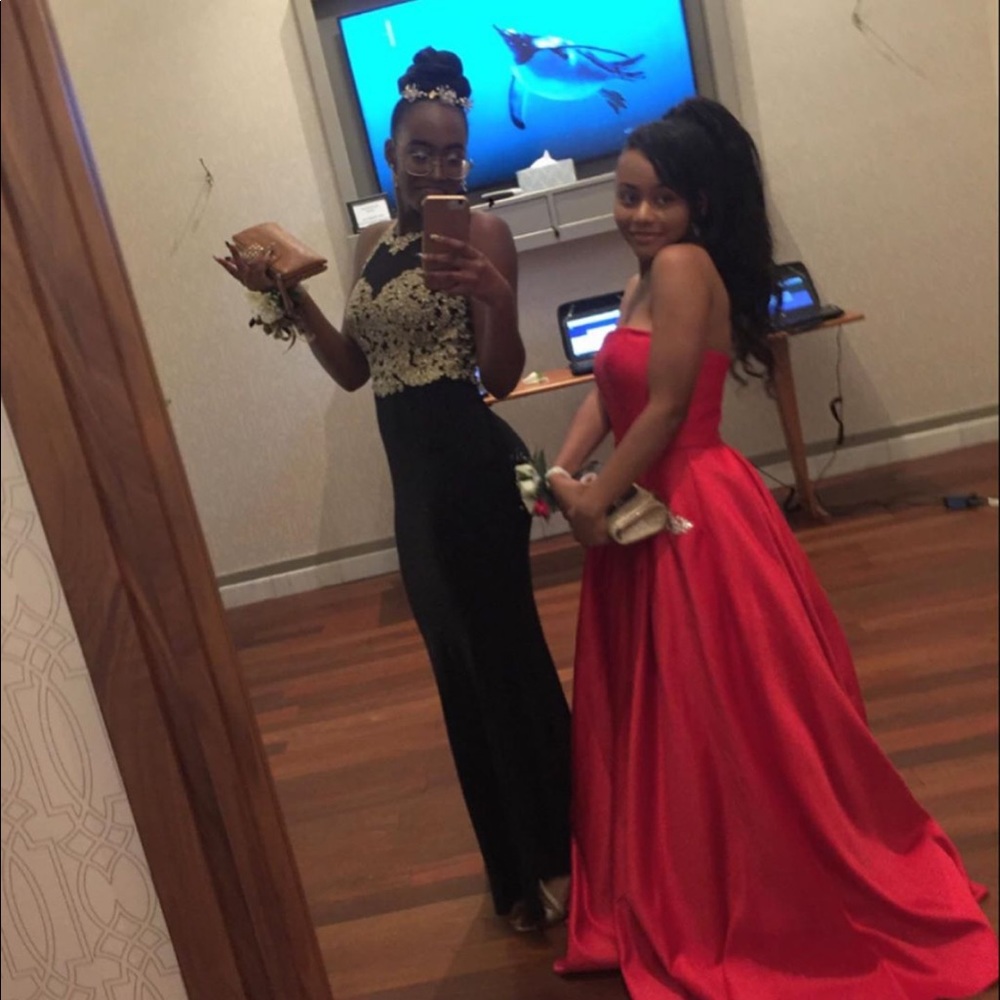 Red Prom Dress - Picture 3 of 3